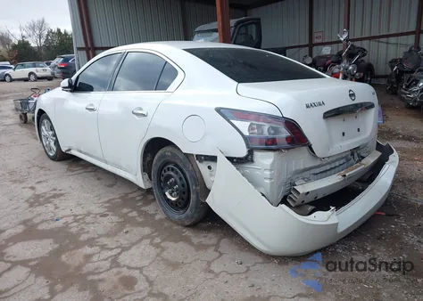 2014 Nissan Maxima 3.5 S z USA, uszkodzony, nr VIN 1N4AA5AP6EC447048